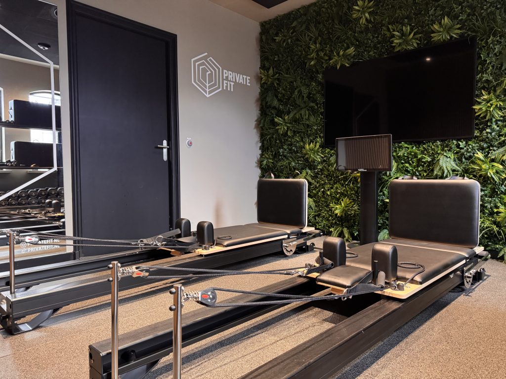 Reformer pilates studio van Private Fit